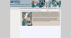 Desktop Screenshot of aaga.americananesthesiology.com